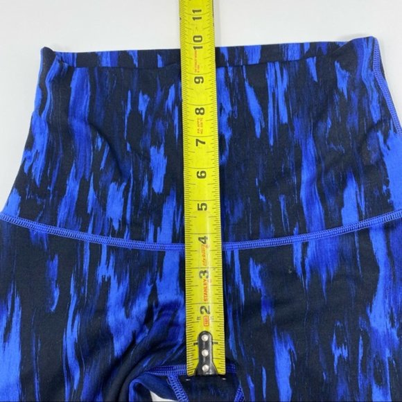 Lululemon Blue High Rise Wunder Under Leggings 4 - Picture 6 of 7